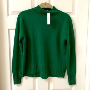 Jcrew 100% cashmere mock turtleneck sweater! LOVE!